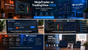 NinjaTrader and TradingView charting and execution workflow comparison