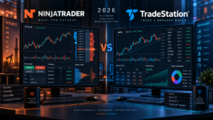 NinjaScript versus EasyLanguage automated trading workflow comparison