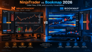 NinjaTrader SuperDOM versus Bookmap liquidity heatmap order flow comparison