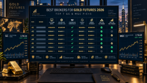 Best Brokers for Gold Futures DOM order flow and execution comparison