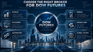 Best Brokers for Dow Futures 2026 YM and MYM comparison