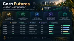 Best Brokers for Corn Futures margins commissions and trading costs comparison