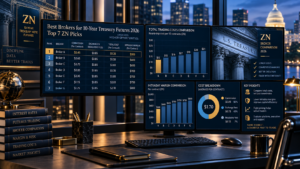 Best Brokers for 10-Year Treasury Futures ZN margins commissions and costs