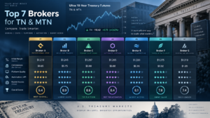 Best Brokers for Ultra 10-Year Treasury Futures TN DOM order flow and yield curve
