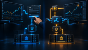 TradingView native broker connection compared with webhook automation bridge