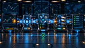 TradingView webhook to broker architecture with validation risk checks and order routing