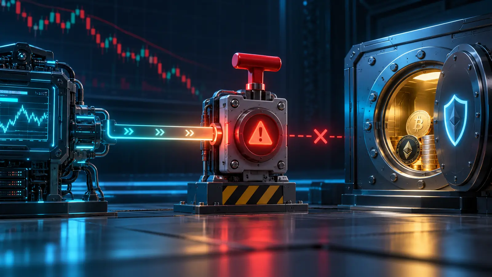 Automated drawdown kill switch protecting crypto trading capital
