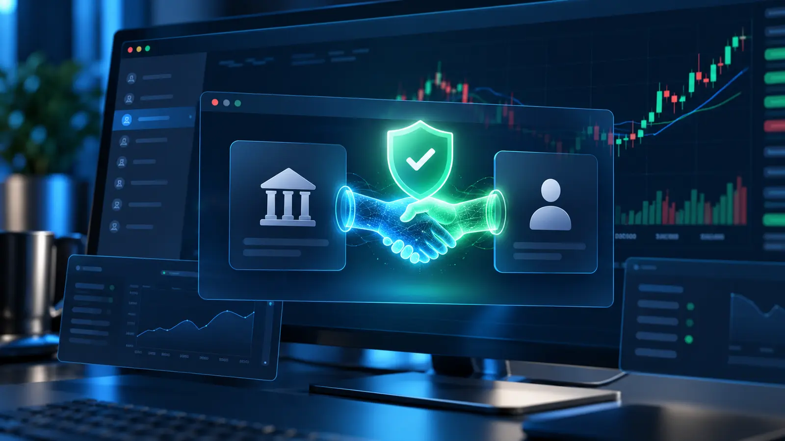 Secure NinjaTrader account authorization inside TradingView