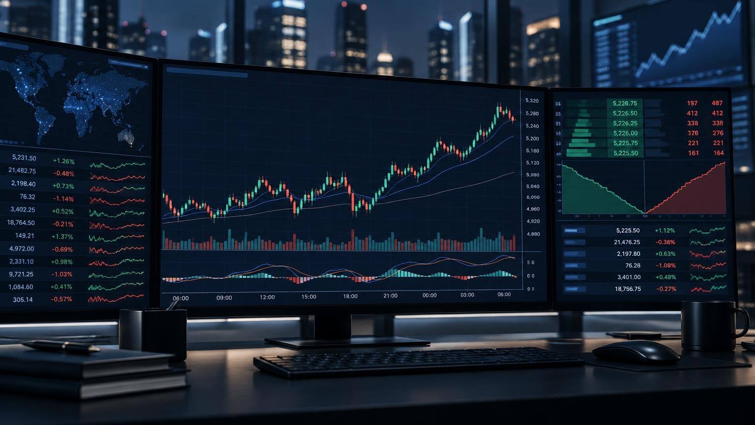 TradeboticsAI Page Factory AI Test overview and trading workflow