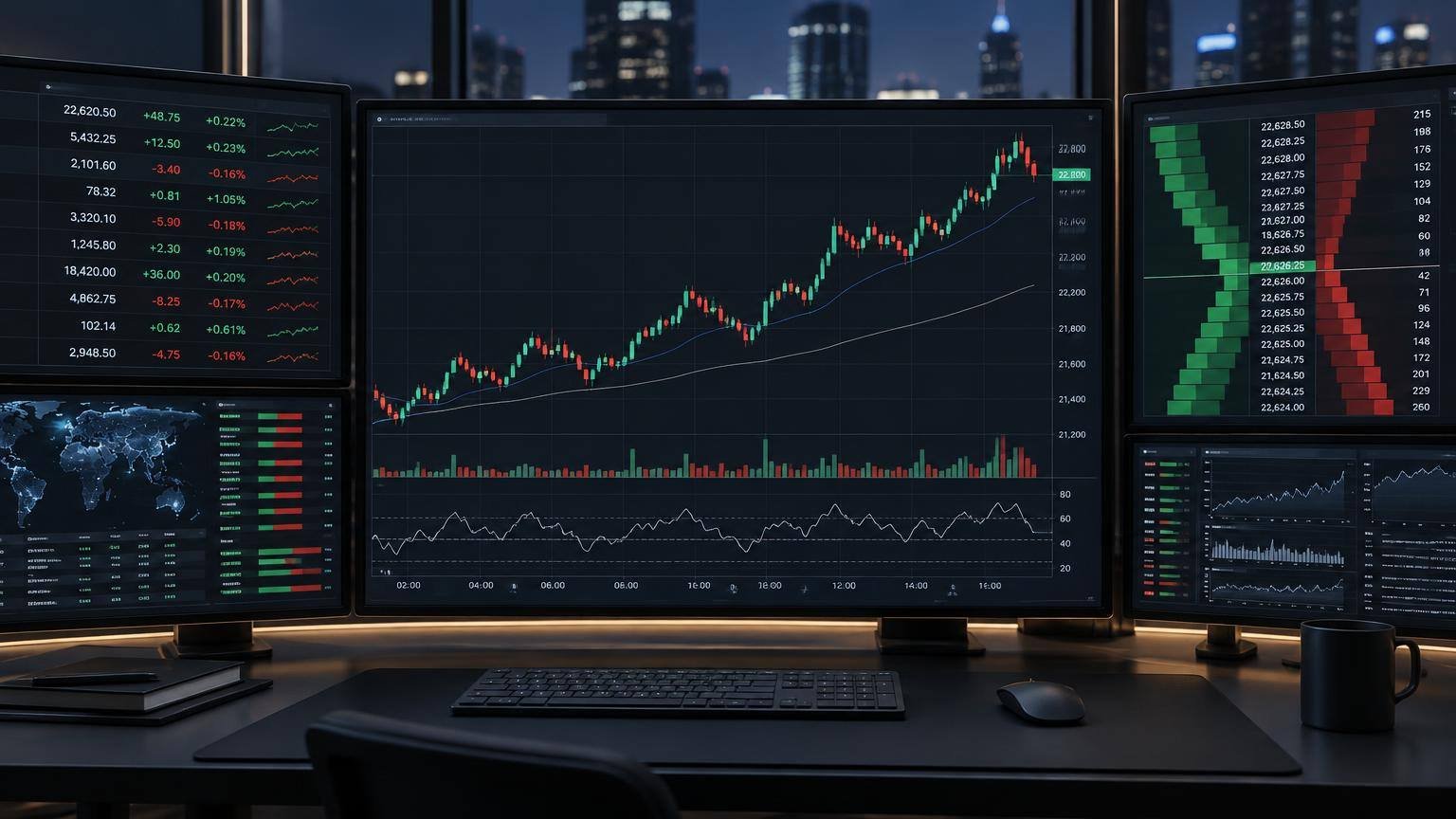 TradeboticsAI Page Factory AI Test overview and trading workflow