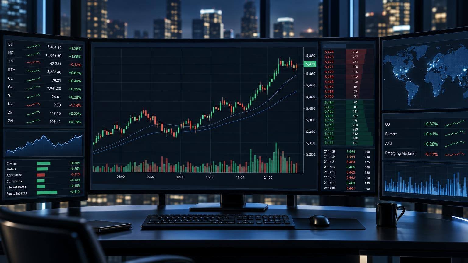 TradeboticsAI Page Factory AI Test overview and trading workflow