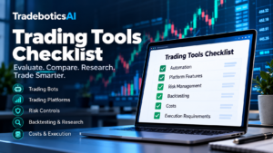 TradeboticsAI trading tools checklist for evaluating automated trading software