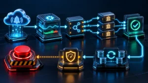 AI market assistant analyzing charts scanners fundamentals and uncertainty before human review